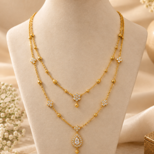 Classic Gold Layered Necklace
